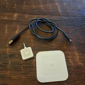 Square Tap and Chip Reader with USB Cable And Bonus Card Reader For Phone